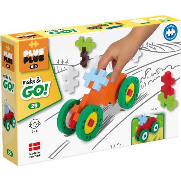 Plus-Plus BIG Make & Go! 29 Dele (Billede 1 af 5)