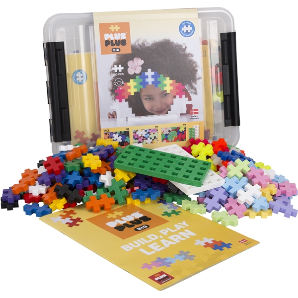 Plus-Plus BIG Storage Box Mix 200 Dele (Billede 2 af 2)