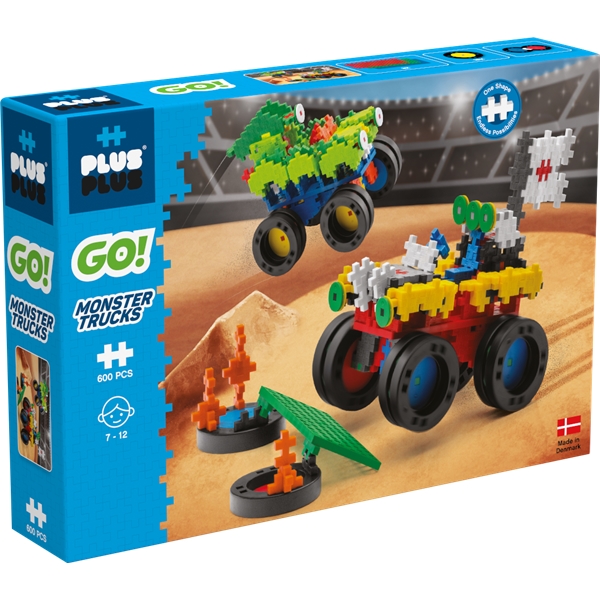 Plus-Plus Go! Monster Truck Set (Billede 1 af 5)