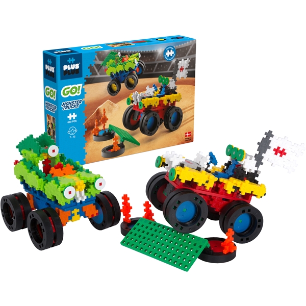 Plus-Plus Go! Monster Truck Set (Billede 2 af 5)