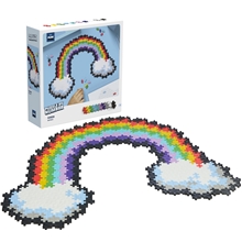 Plus-Plus Puzzle By Number Rainbow 500 Dele