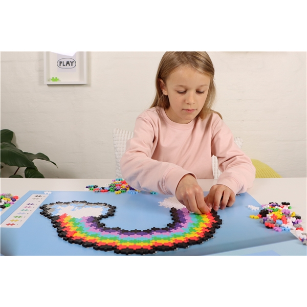 Plus-Plus Puzzle By Number Rainbow 500 Dele (Billede 4 af 6)