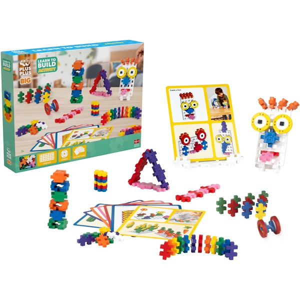 Plus-Plus BIG Learn to Build Activity Set (Billede 1 af 4)