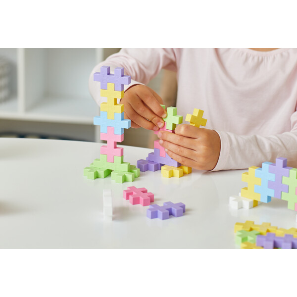 Plus-Plus BIG Pastel Mix 100 Dele (Billede 4 af 4)