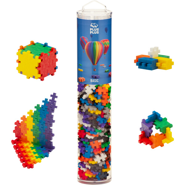 Plus-Plus Basic Mix Tube 240 Dele (Billede 2 af 4)