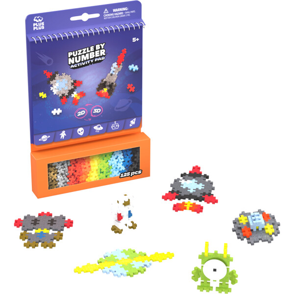Plus-Plus Aktivitetsblok Rumfart (Billede 2 af 5)