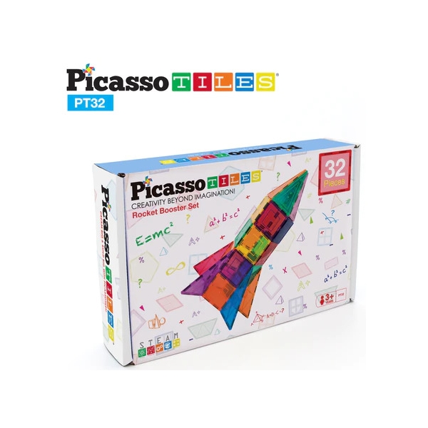Picasso Tiles 32 Dele Rocket Booster (Billede 1 af 4)