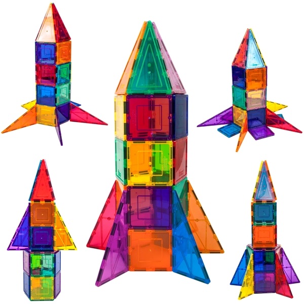 Picasso Tiles 32 Dele Rocket Booster (Billede 3 af 4)