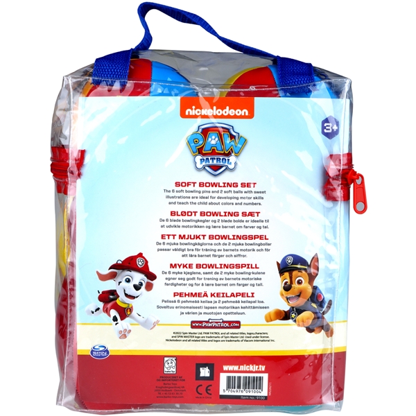 Paw Patrol Soft Bowling Set (Billede 3 af 3)