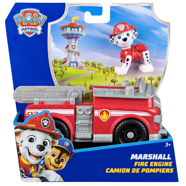 Paw Patrol Basic Vehicle 2.0 Marshall (Billede 1 af 3)