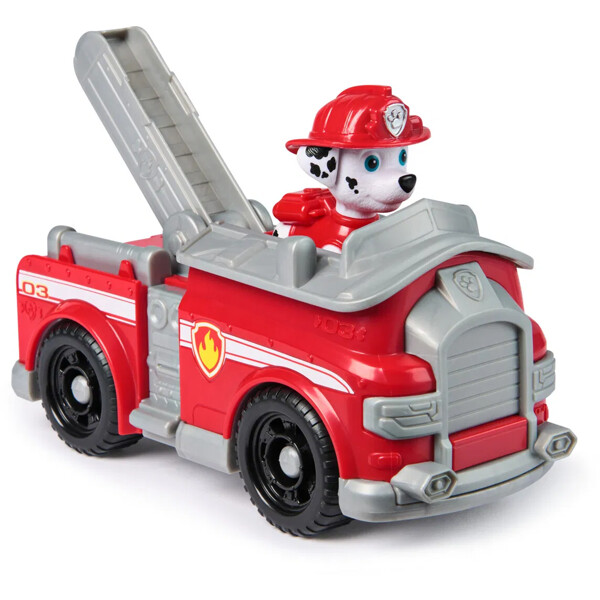 Paw Patrol Basic Vehicle 2.0 Marshall (Billede 3 af 3)