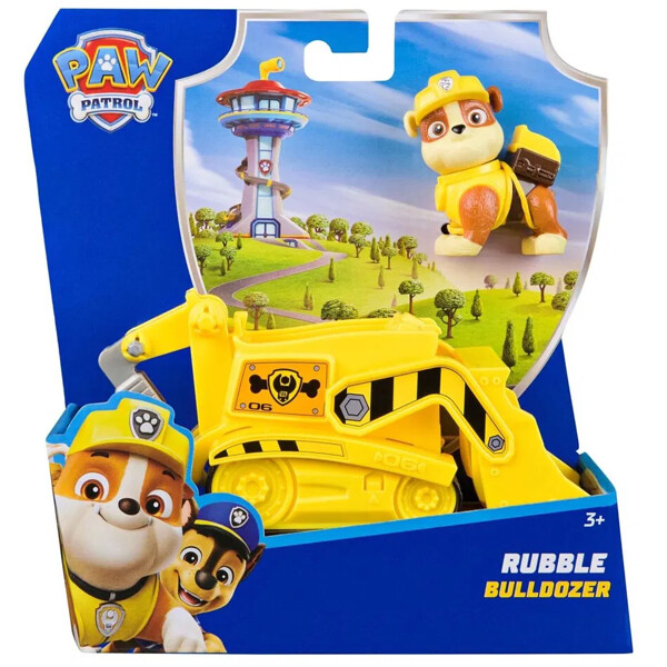 Paw Patrol Basic Vehicle 2.0 Rubble (Billede 1 af 3)