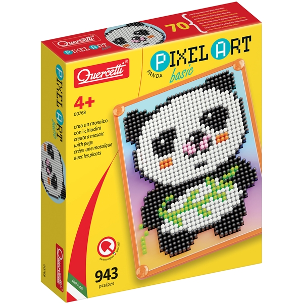 Pixel Art Basic Panda 943 stk. (Billede 1 af 4)
