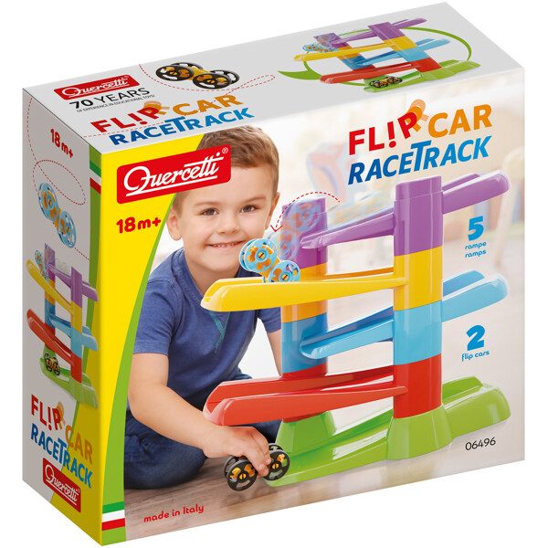 Quercetti Flip Bil Racerbane (Billede 1 af 4)