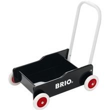 BRIO Gåvogn Sort