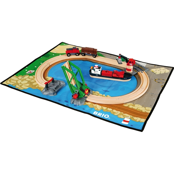 BRIO 33601 Legetæppe Tog (Billede 1 af 3)