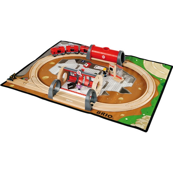 BRIO 33601 Legetæppe Tog (Billede 2 af 3)