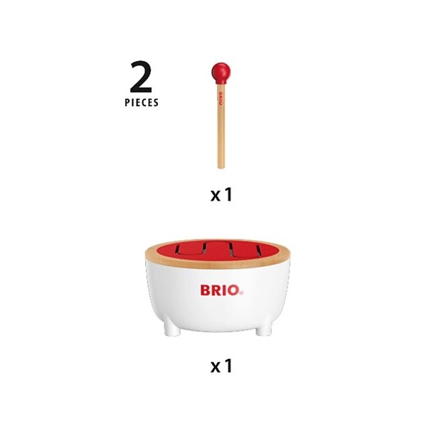 BRIO 30181 Musical Drum (Billede 2 af 3)