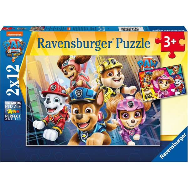 Puslespil 2 x 12 Brikker Paw Patrol - Our Helpers (Billede 1 af 3)