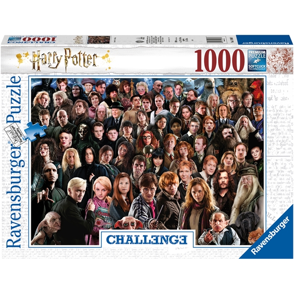 Puslespil 1000 Brikker Challenge Harry Potter (Billede 1 af 2)