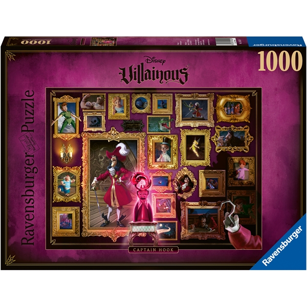 Puslespil 1000 Brikker Villainous: Captain Hook (Billede 1 af 5)