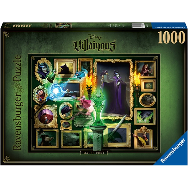 Puslespil 1000 Brikker Villainous: Maleficent (Billede 1 af 5)