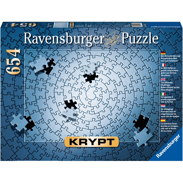 Puslespil Krypt Silver 654 Brikker (Billede 1 af 5)