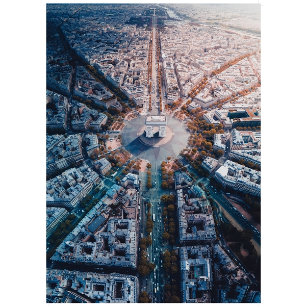 Puslespil 1000 Brikker Paris From Above (Billede 2 af 2)