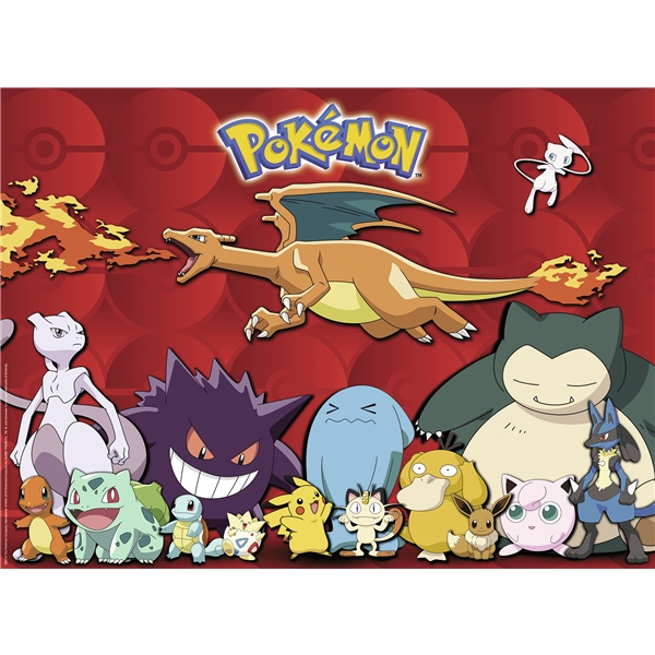 Puslespil 100 Brikker My Favourite Pokémon (Billede 2 af 2)