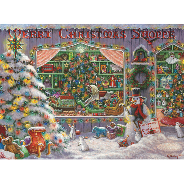 Puslespil 500 Brikker The Christmas Shop (Billede 2 af 4)