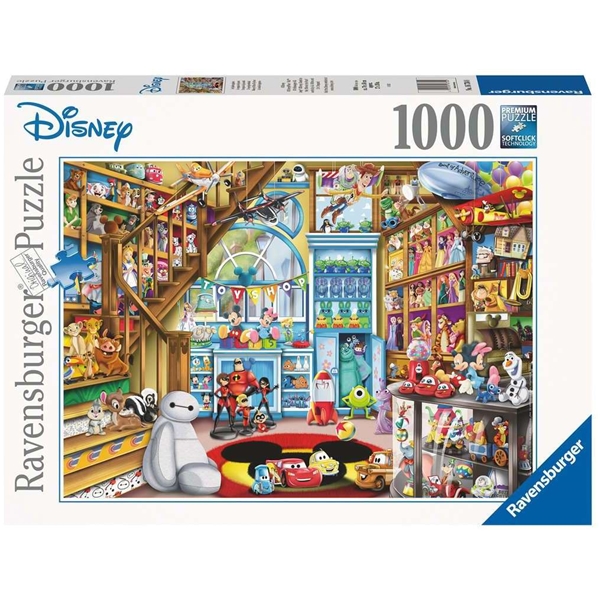 Puslespil 1000 Brikker Disney Multiproperty (Billede 1 af 2)