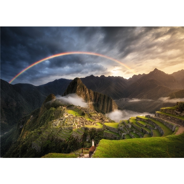 Puslespil 1000 Brikker Rainbow Machu Picchu Peru (Billede 2 af 2)