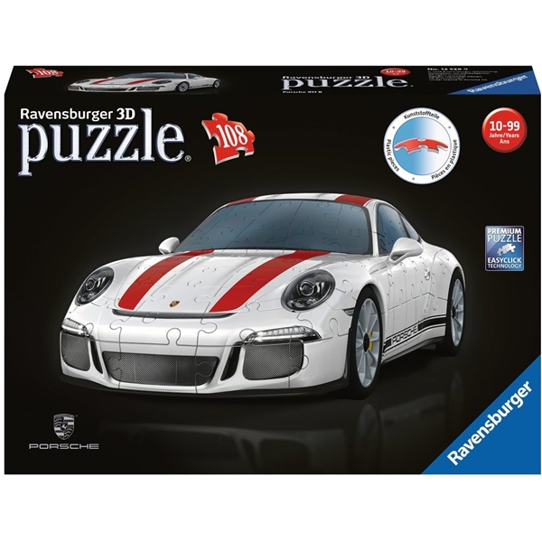 Puslespil 108 Brikker Porsche 911 R 3D (Billede 1 af 6)