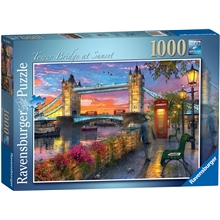 Puslespil 1000 Brikker Tower Bridge At Sunset