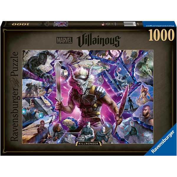 Puslespil 1000 Brikker Villainous: Killmonger (Billede 1 af 2)