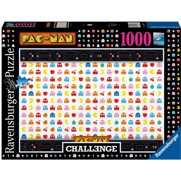 Puslespil 1000 Brikker Pac Man (Billede 1 af 2)