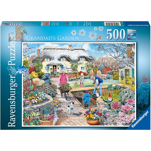 Puslespil 500 Brikker Grandads' Garden (Billede 1 af 2)