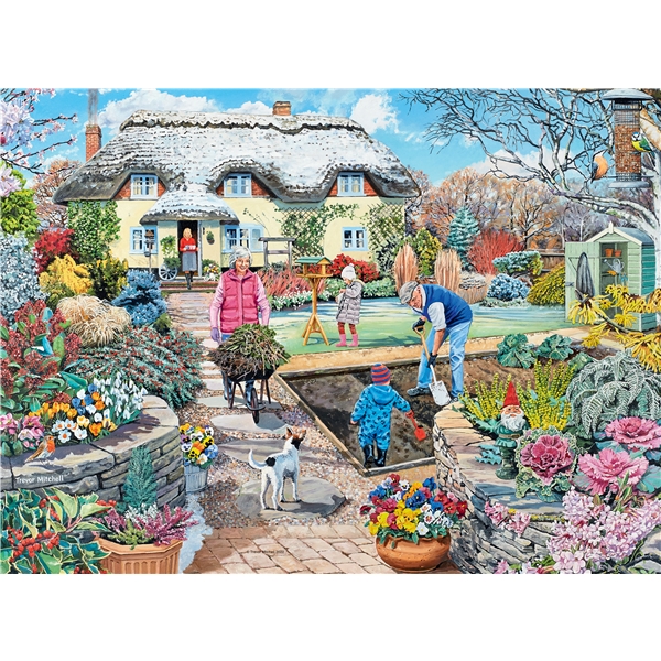 Puslespil 500 Brikker Grandads' Garden (Billede 2 af 2)