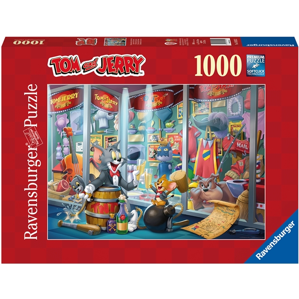 Puslespil 1000 Brikker Tom & Jerry (Billede 1 af 2)