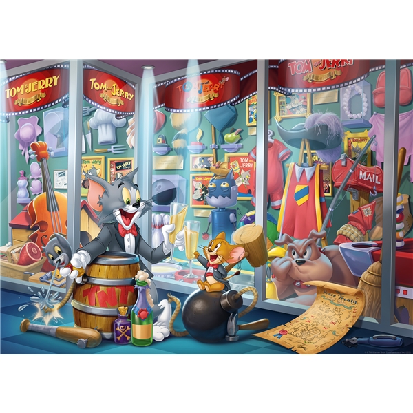Puslespil 1000 Brikker Tom & Jerry (Billede 2 af 2)