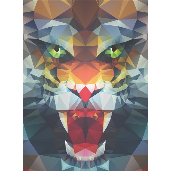 Puslespil 500 Brikker Polygon Lion (Billede 2 af 2)