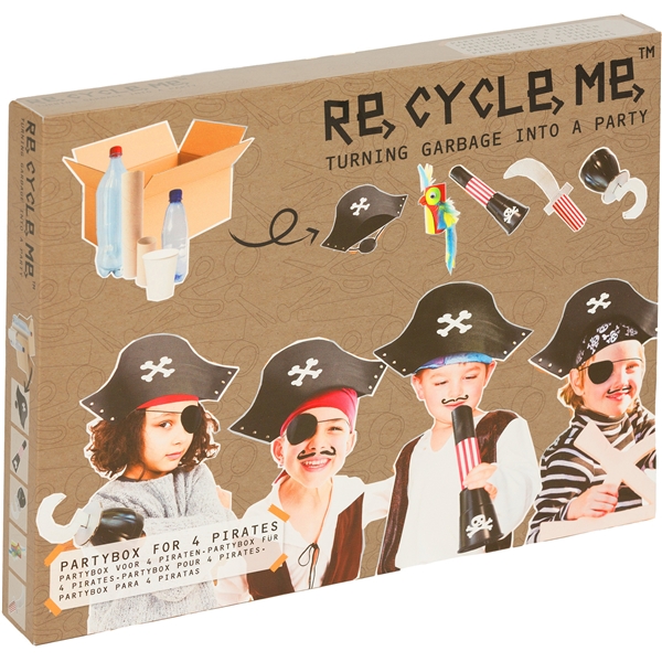 ReCycleMe - Pirate Partybox 4p (Billede 1 af 3)