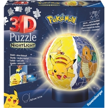 Puslespil 3D Pokémon Night Light 72 Brikker