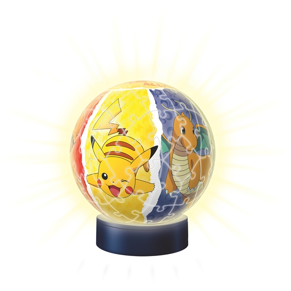 Puslespil 3D Pokémon Night Light 72 Brikker (Billede 2 af 2)