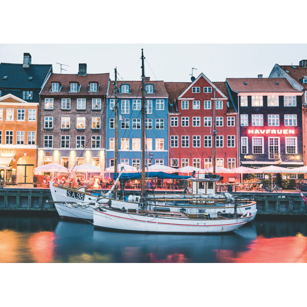 Puslespil 1000 Brikker Copenhagen Denmark (Billede 2 af 4)