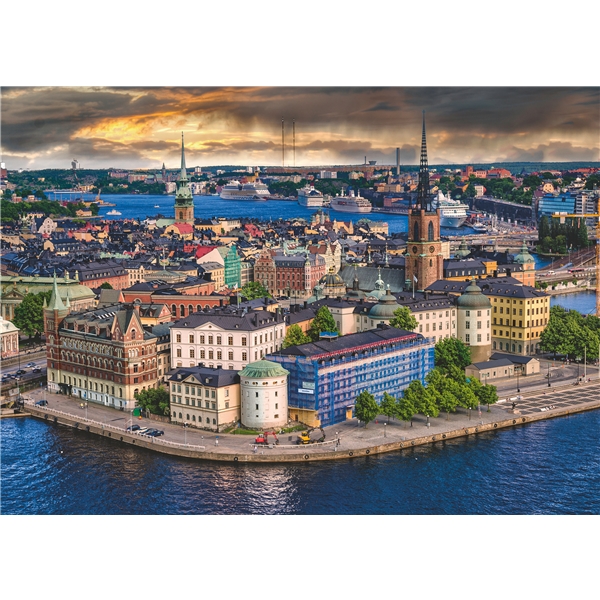Puslespil 1000 Brikker Stockholm Sweden (Billede 2 af 2)