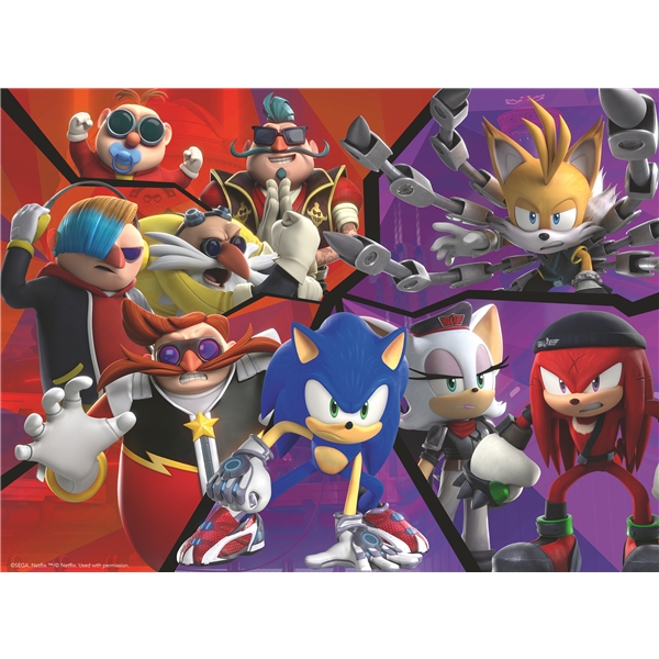 Puslespil XXL 100 Brikker Sonic Prime (Billede 2 af 2)