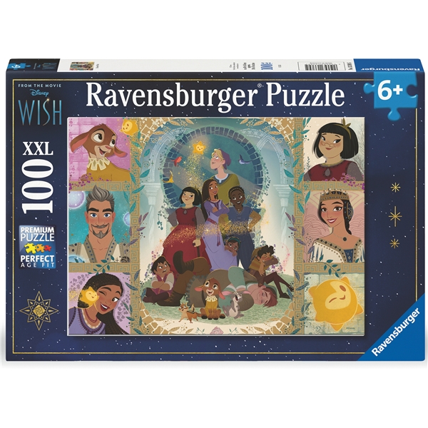 Puslespil XXL 100 Brikker Disney Wish (Billede 1 af 2)