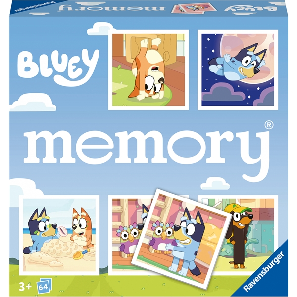 Ravensburger Memory Bluey (Billede 1 af 3)