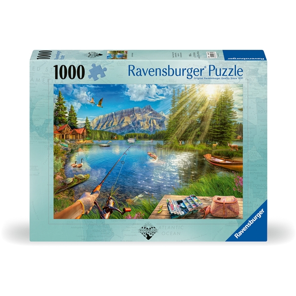 Puslespil 1000 Brikker Livet Ved Søen (Billede 1 af 4)